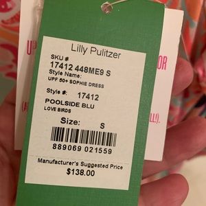 Lily Pulitzer dress 50spf Sophie dress Small